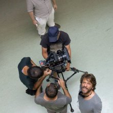 A Napoli non piove mai: il regista e interprete Sergio Assisi sul set del film