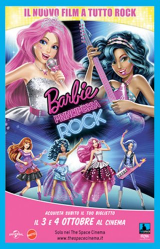 Locandina di Barbie Principessa Rock