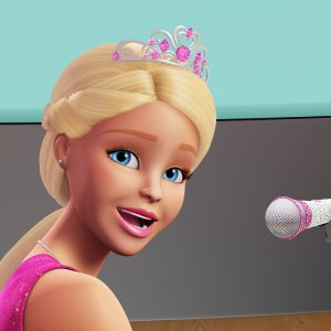 Barbie Principessa Rock: la Principessa Courtney in un'immagine del film d'animazione