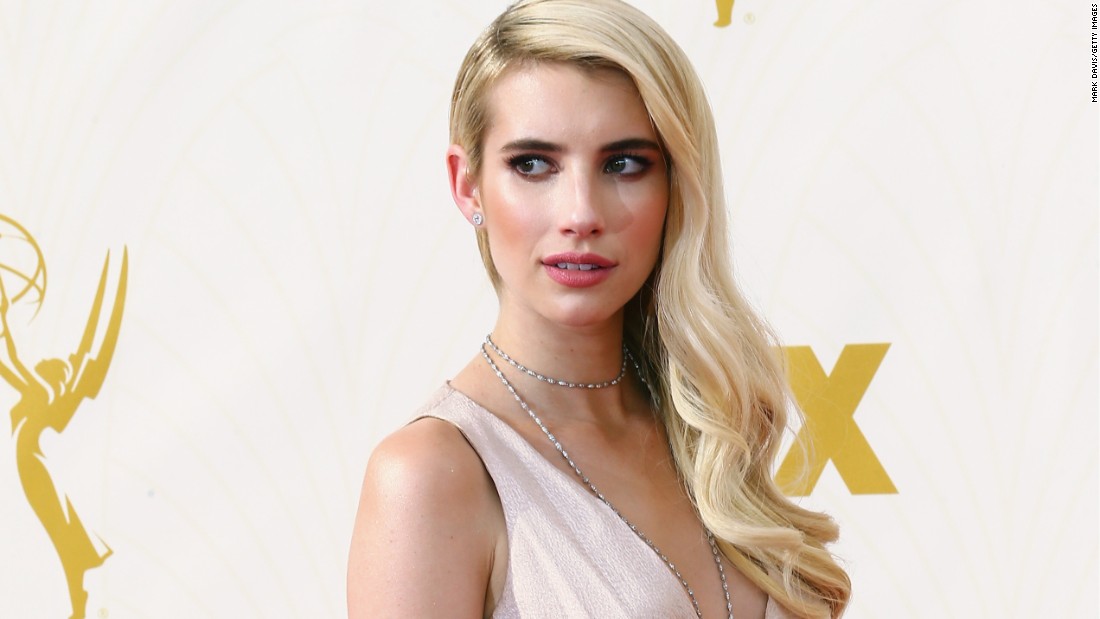 Emma Roberts agli Emmy Awards 2015