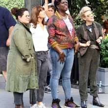 Ghostbusters: Melissa McCarthy, Kristen Wiig, Leslie Jones e Kate McKinnon sul set