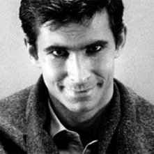 Anthony Perkins nel finale di Psycho