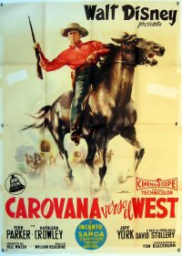 Locandina di Carovana verso il West