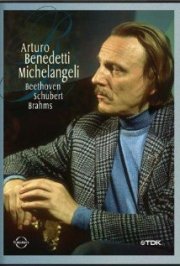 Locandina di Arturo Benedetti Michelangeli. Beethoven, Schubert, Brahms