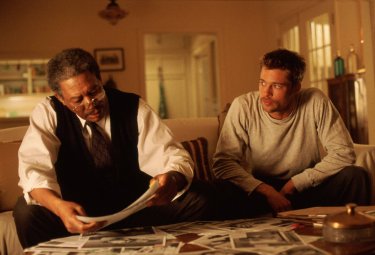 Brad Pitt e Morgan Freeman sono i protagonisti di SEVEN