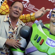 Venezia 2009: John Lasseter prima di ricevere il Leone d'Oro alla carriera