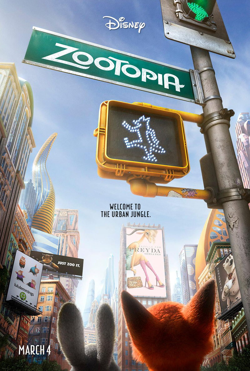 Zootopia: un nuovo poster del film Disney