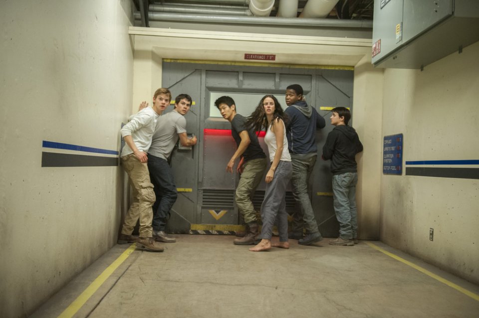 Maze Runner: The Runaway, uma cena de ação do filme