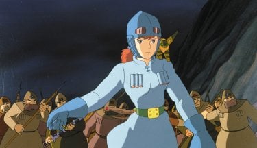 Una scena del film animato Nausicaa nella valle del vento