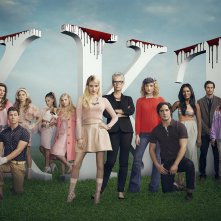 Scream Queens: un'immagine del cast della serie
