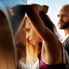 Suburra: Greta Scarano in una suggestiva immagine tratta dal film