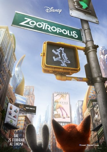 Zootropolis: la locandina italiana del film