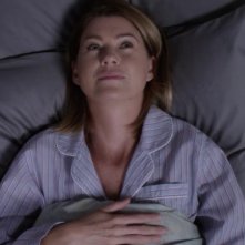 Grey's Anatomy: l'attrice Ellen Pompeo in un'immagine tratta dall'episodio Sledgehammer