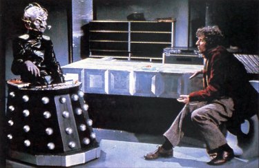 Doctor Who: Tom Baker con Davros in Genesis of the Daleks