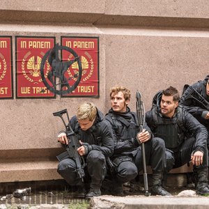 Hunger Games: Il Canto della Rivolta - Parte 2: Josh Hutcherson, Sam Claflin, Wes Chatham ed Evan Ross