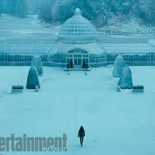 Hunger Games: Il Canto della Rivolta - Parte 2: Jennifer Lawrence in un paesaggio innevato