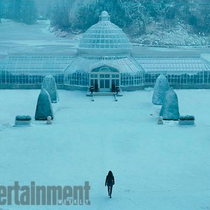 Hunger Games: Il Canto della Rivolta - Parte 2: Jennifer Lawrence in un paesaggio innevato