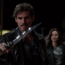 C'era una volta: Colin O'Donoghue, Lana Parrilla e Sean Maguire in The Dark Swan
