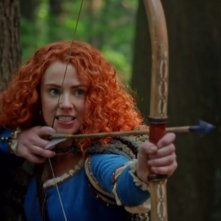 C'era una volta: Amy Manson è Merida in un'immagine della première The Dark Swan