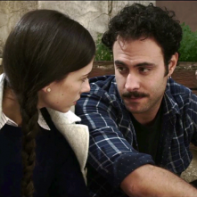 La bugia bianca: Alessio Vassallo e Francesca di Maggio in una scena del film