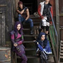 Descendants: Booboo Stewart, Cameron Boyce, Dove Cameron e Sofia Carson in una foto promozionale
