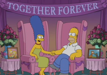 I Simpson: Marge e Homer insieme smentiscono la voce di una crisi