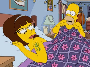 I Simpson: il risveglio di Homer in Every Man's Dream