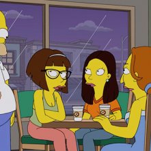 I Simpson: Homer fa un incontro al bar nell'episodio Every Man's Dream