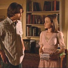 Una mamma per amica: Jared Padalecki e Alexis Bledel in una scena dell'episodio Prova generale