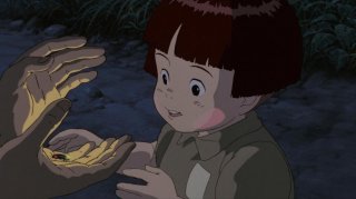 La tomba per le lucciole: una scena del film