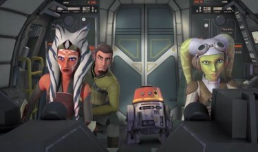 Star Wars Rebels: un'immagine di gruppo della seconda stagione