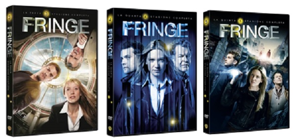 Le cover DVD di Fringe