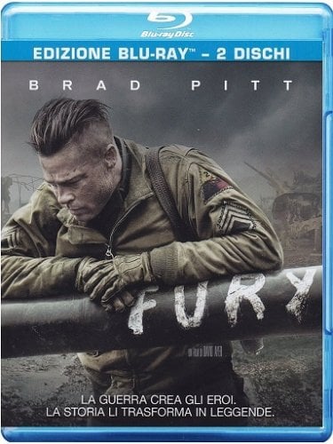 La cover del blu-ray di Fury