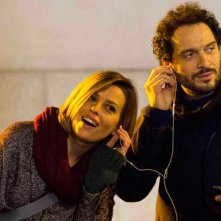 E' arrivata la felicità: i protagonisti Claudia Pandolfi e Claudio Santamaria