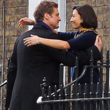 Bridget Jones's Baby: l'attore Colin Firth sul set