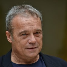 Claudio Amendola durante la presentazione di Suburra a Roma