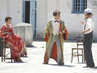 La stoffa dei sogni: Sergio Rubini in una scena del film