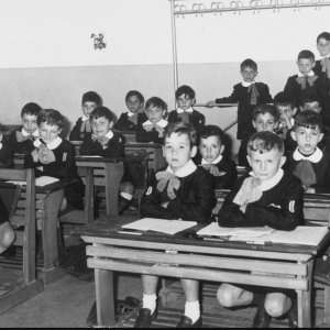 Registro di classe - Parte prima 1900-1960: un'immagine tratta dal documentario di Gianni Amelio e Cecilia Pagliarani