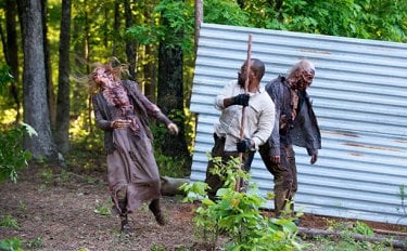 The Walking Dead: Morgan (Lennie James) in azione nella puntata Come la prima volta