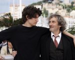 Michel Hazanavicius, Philippe e Louis Garrel a France Odeon 2015