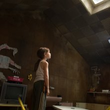 Room: Jacob Tremblay in un momento del film