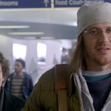 The End of the Tour: Jason Segel e Jesse Eisenberg in un momento del film