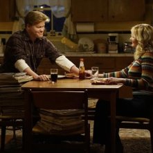 Fargo: Jesse Plemons e Kirsten Dunst in un'immagine della première