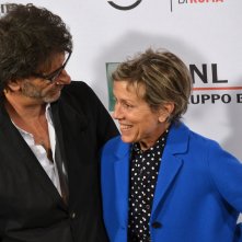 Roma 2015: Frances McDormand sorride a Joel Coen al photocall