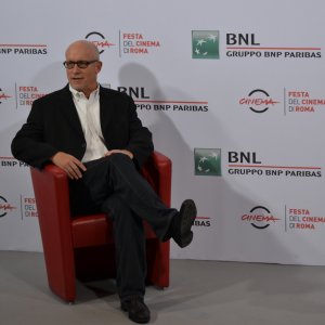 Roma 2015: Alex Gibney in uno scatto al photocall di Sinatra: All or Nothing at all