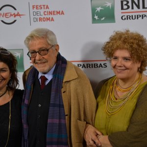 Roma 2015: Ettore, Silvia e Paola Scola al photocall di Ridendo e Scherzando