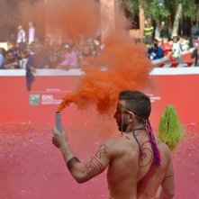 Roma 2015: un momento del red carpet animato di Pan - Viaggio sull'isola che non c'è