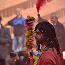 Roma 2015: un acrobata immortalato sul red carpet di Pan - Viaggio sull'isola che non c'è