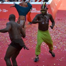 Roma 2015: scene di lotta sul red carpet di Pan - Viaggio sull'isola che non c'è