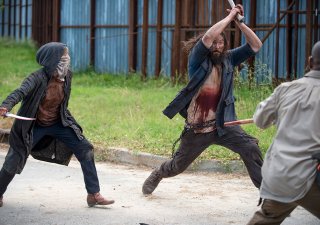 The Walking Dead: una sequenza dell'episodio JSS